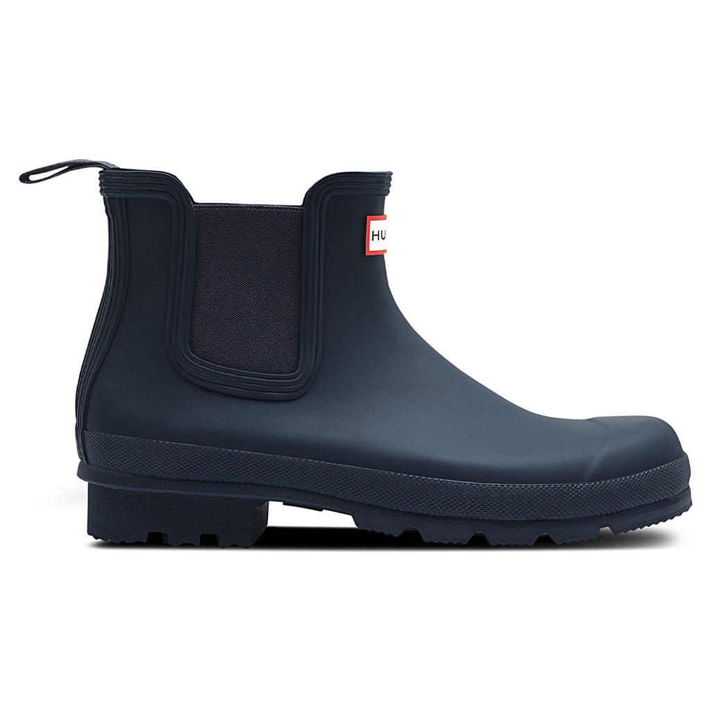 DMB - HUNTER ORIGINAL CHELSEA BOOT NAVY 7