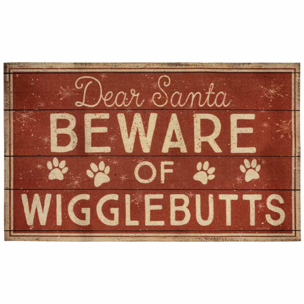 DV - CANDYM BEWARE OF WIGGLEBUTTS RUG