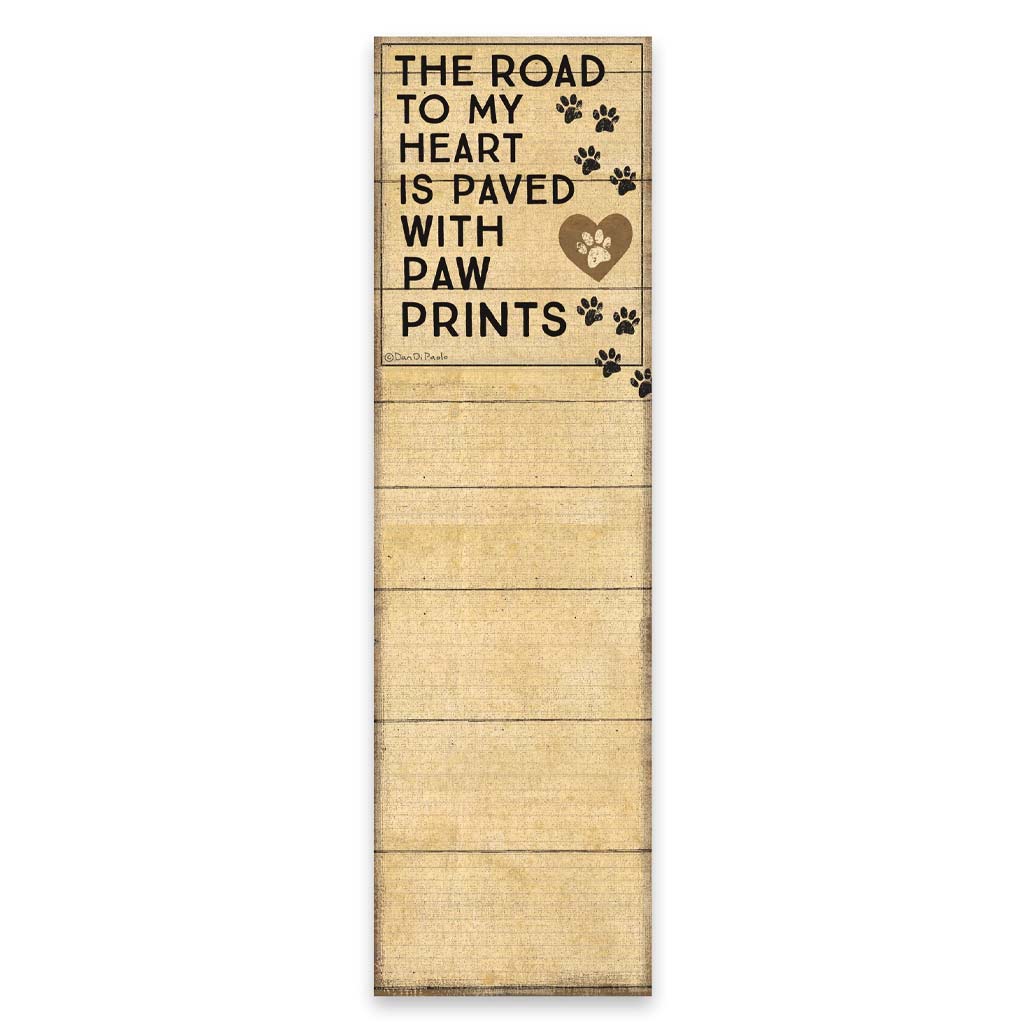 DMB - CANDYM PAW PRINTS NOTEPAD