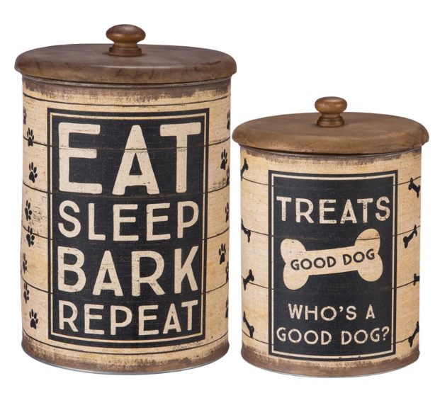 DMB - CANDYM TREATS, WHO'S A GOOD DOG CANISTER SET