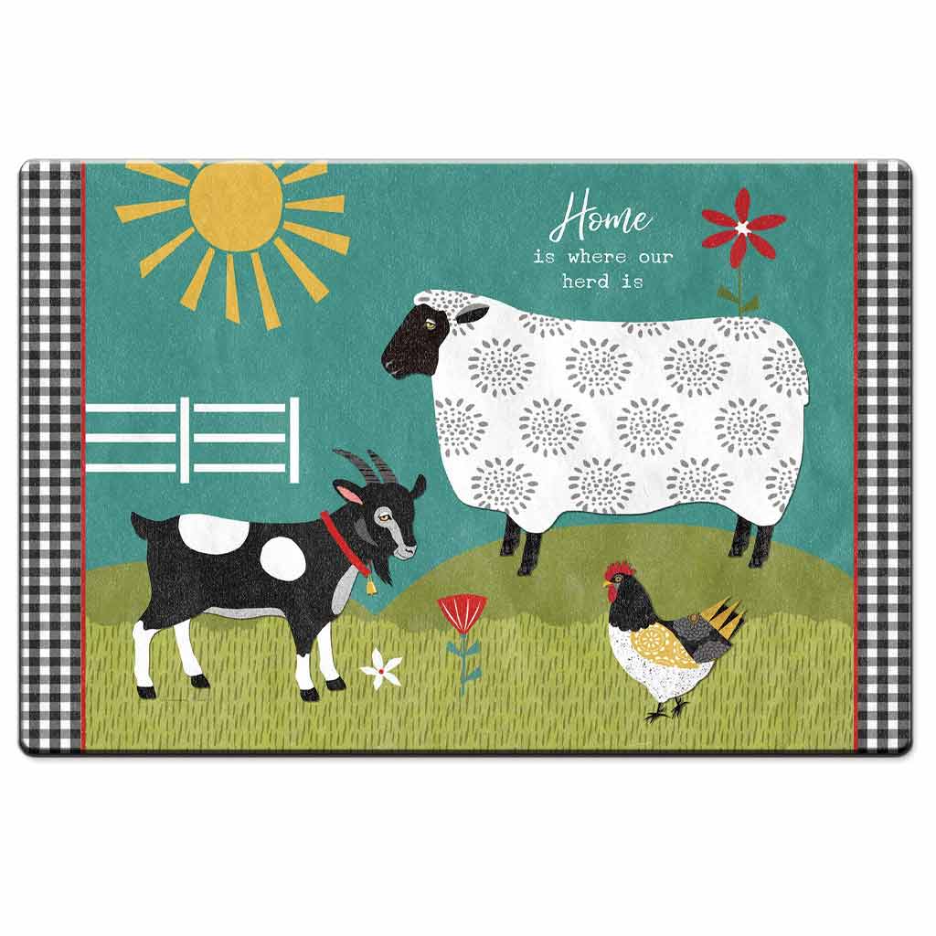 DMB - CANDYM FARM CHARM FLOOR MAT 30&quot;x20&quot;