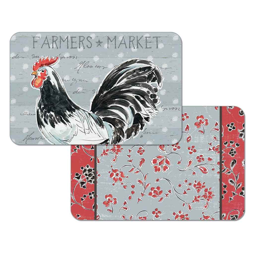 DMB - CANDYM ROOSTER CALL PLACEMAT PLASTIC