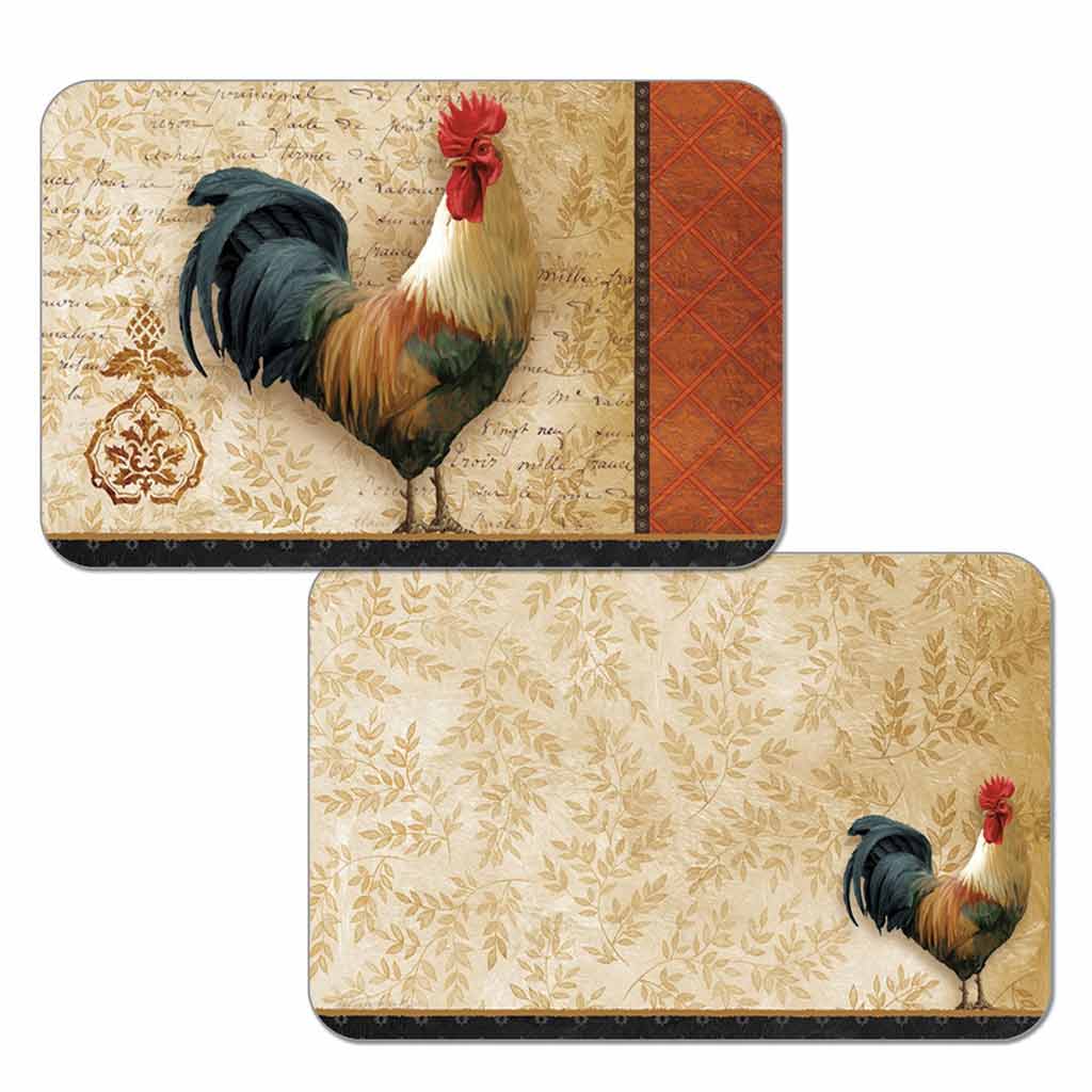 DV - CANDYM ROOSTER PLACEMAT PLASTIC