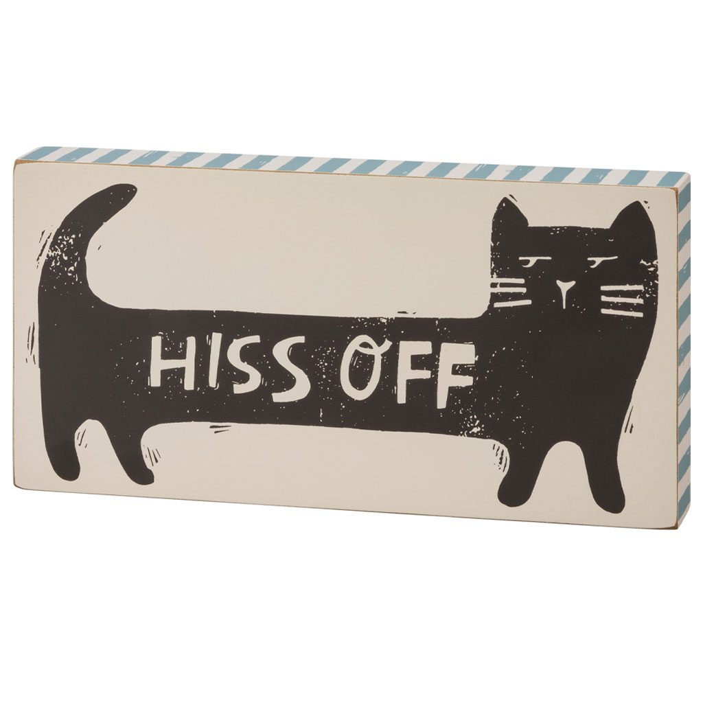 DV - CANDYM HISS OFF BLOCK SIGN