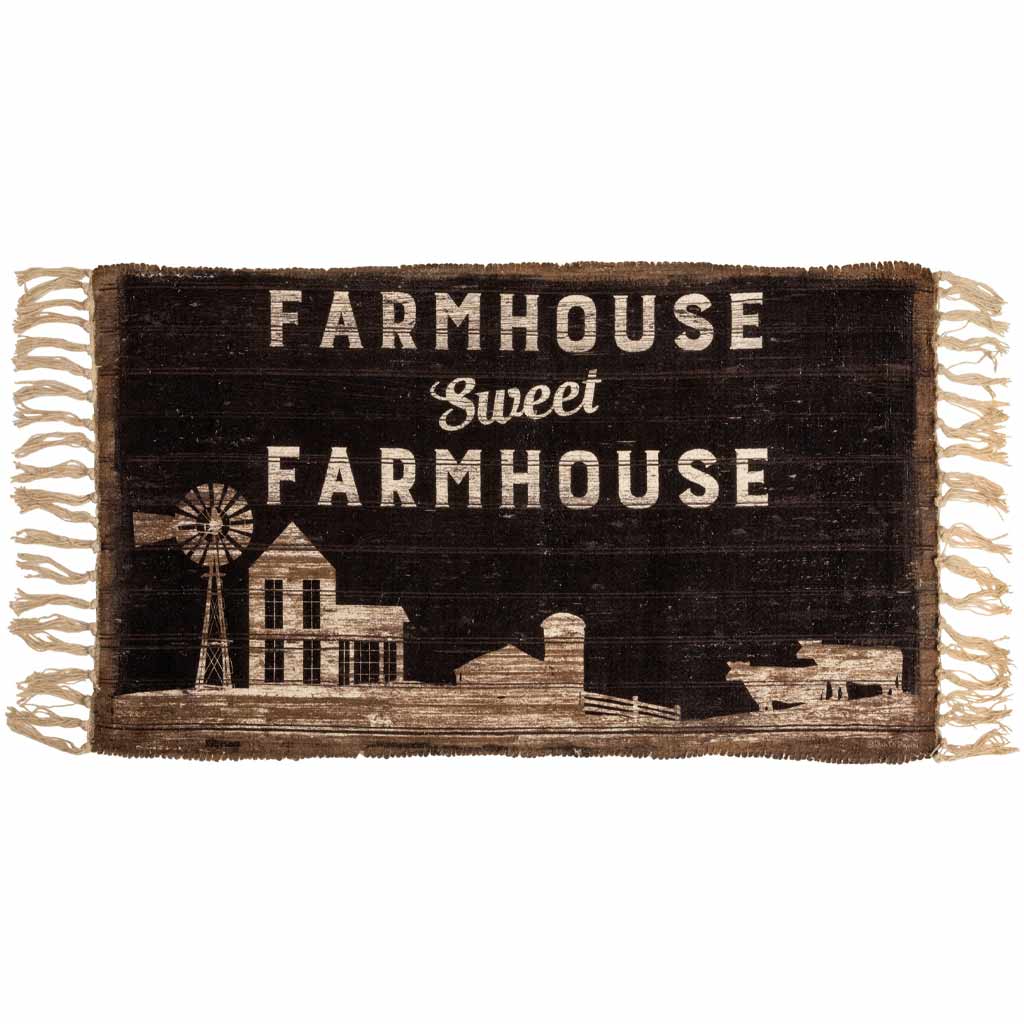 DV - CANDYM FARM HOUSE SWEET FARMHOUSE RUG 