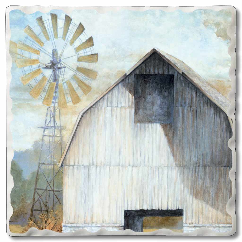 DMB - CANDYM WHITE BARN COASTER SINGLE (k)