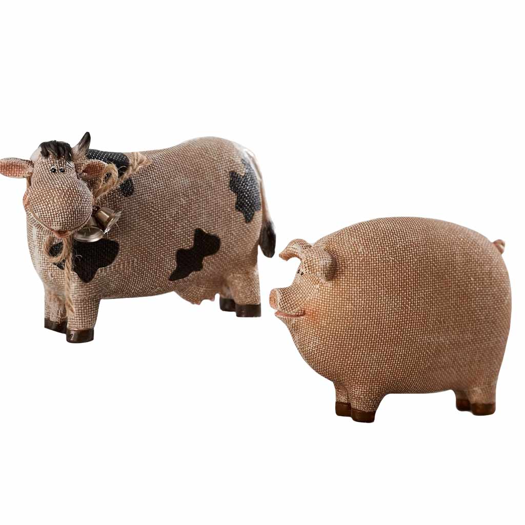 GIFTCRAFT FARM ANIMALS TABLE DECOR