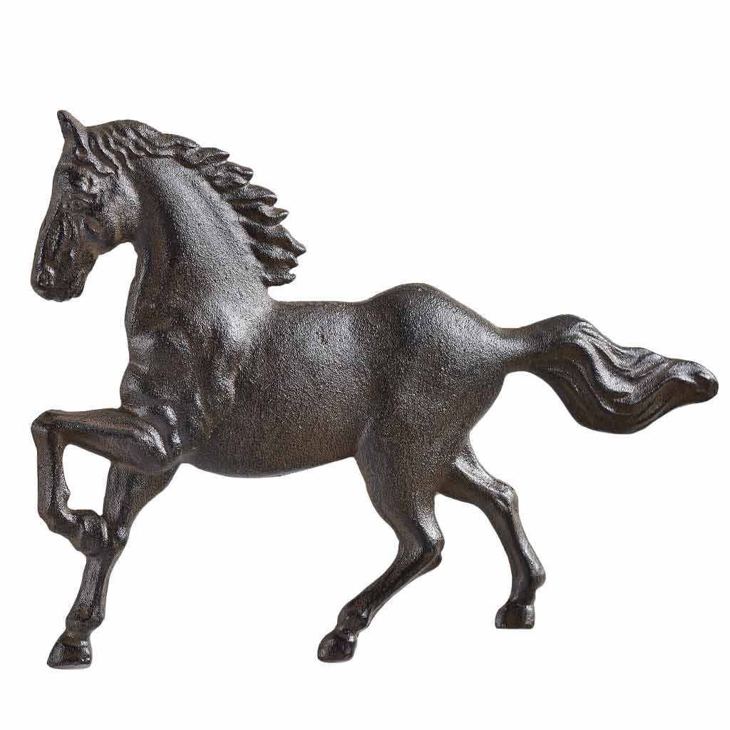 GIFTCRAFT CAST IRON HORSE WALL DECOR