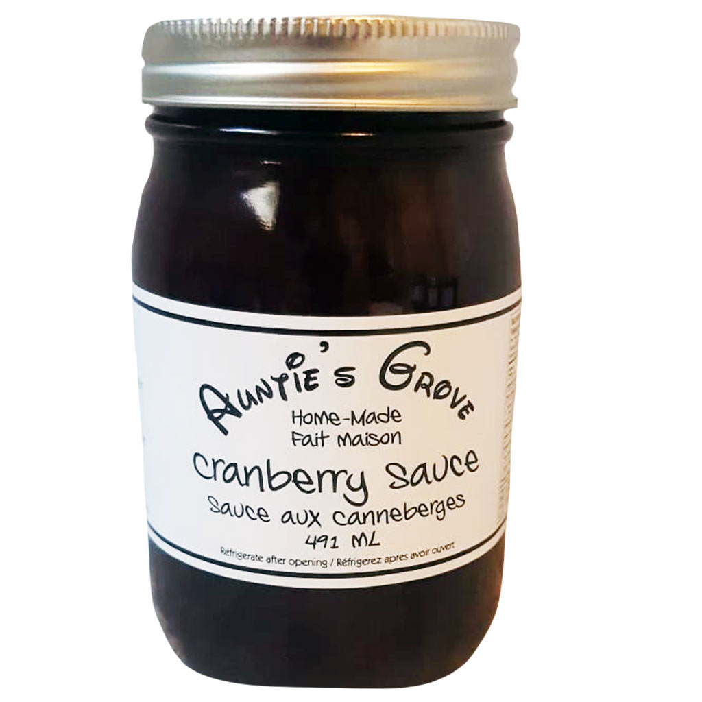 AUNTIE'S GROVE CRANBERRY SAUCE 491ML