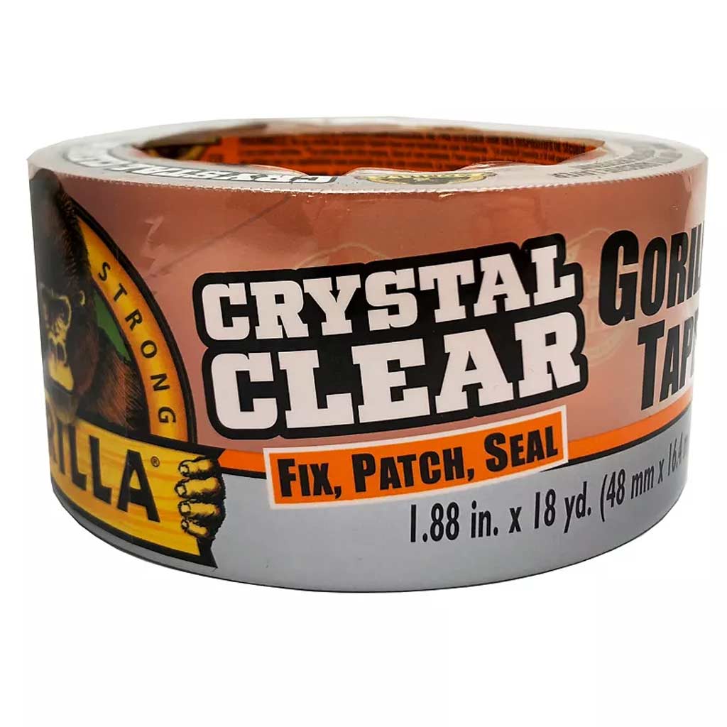 GORILLA TAPE CLEAR 18YD X 1.88"