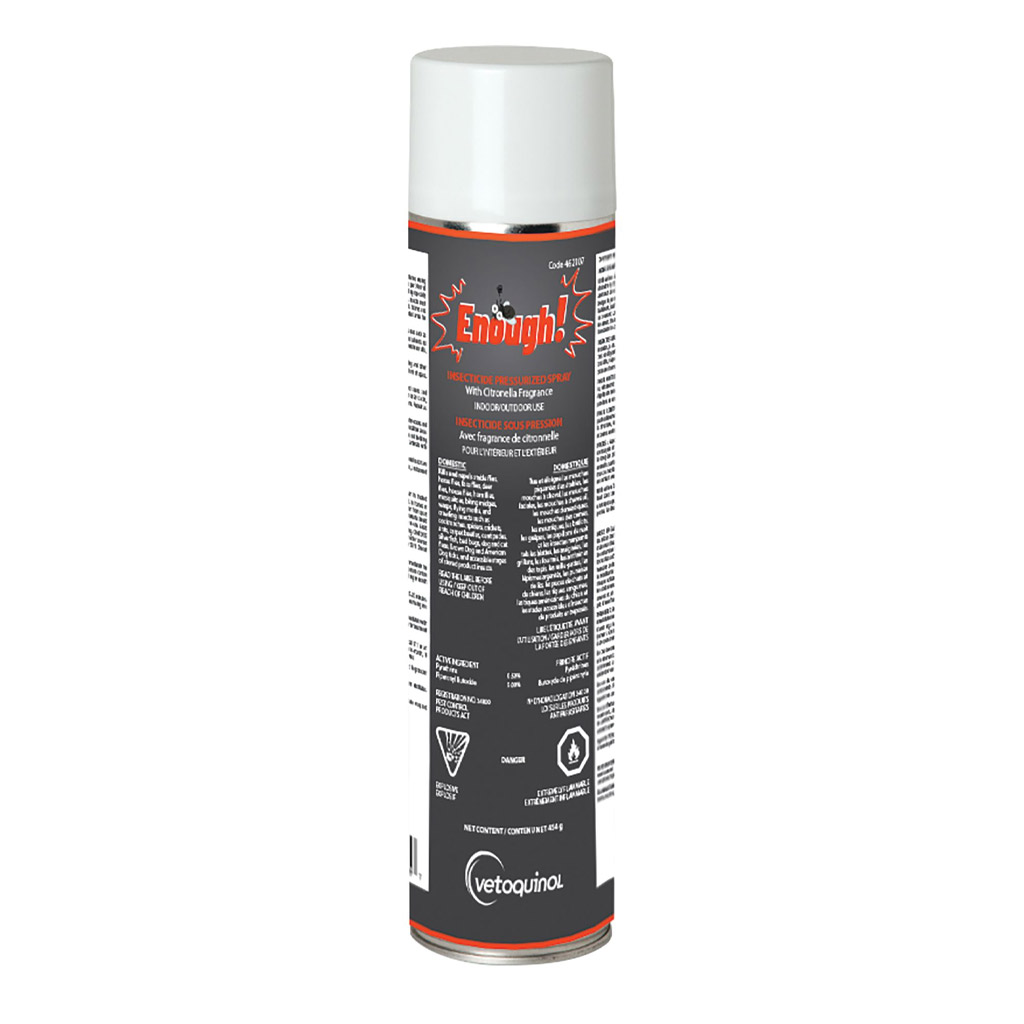 VETOQUINOL ENOUGH! INSECTICIDE SPRAY 454G