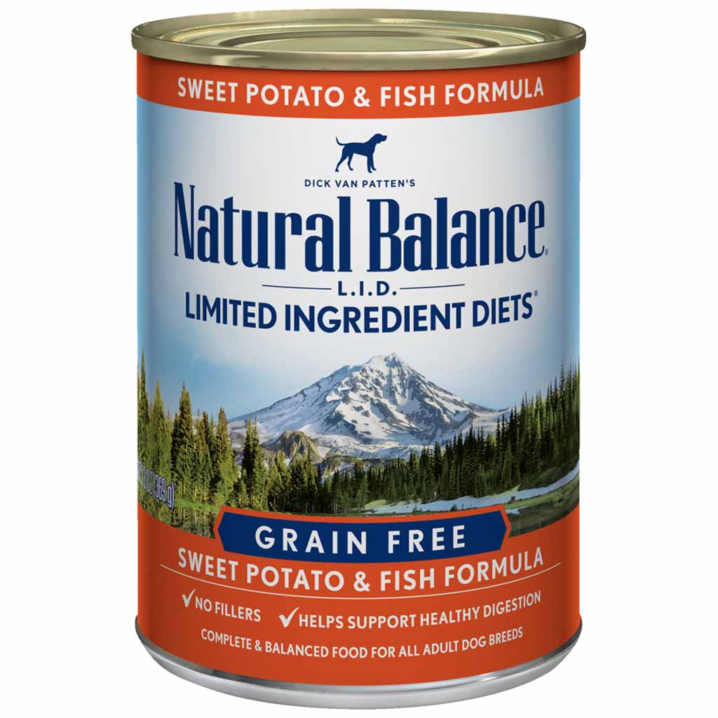 DMB - NATURAL BALANCE DOG FISH/POTATO DOG 13OZ