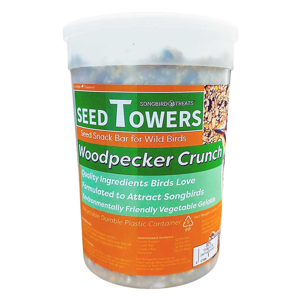 WILDLIFE SCIENCE SEED TOWER WOODPECKER CRUNCH 32OZ