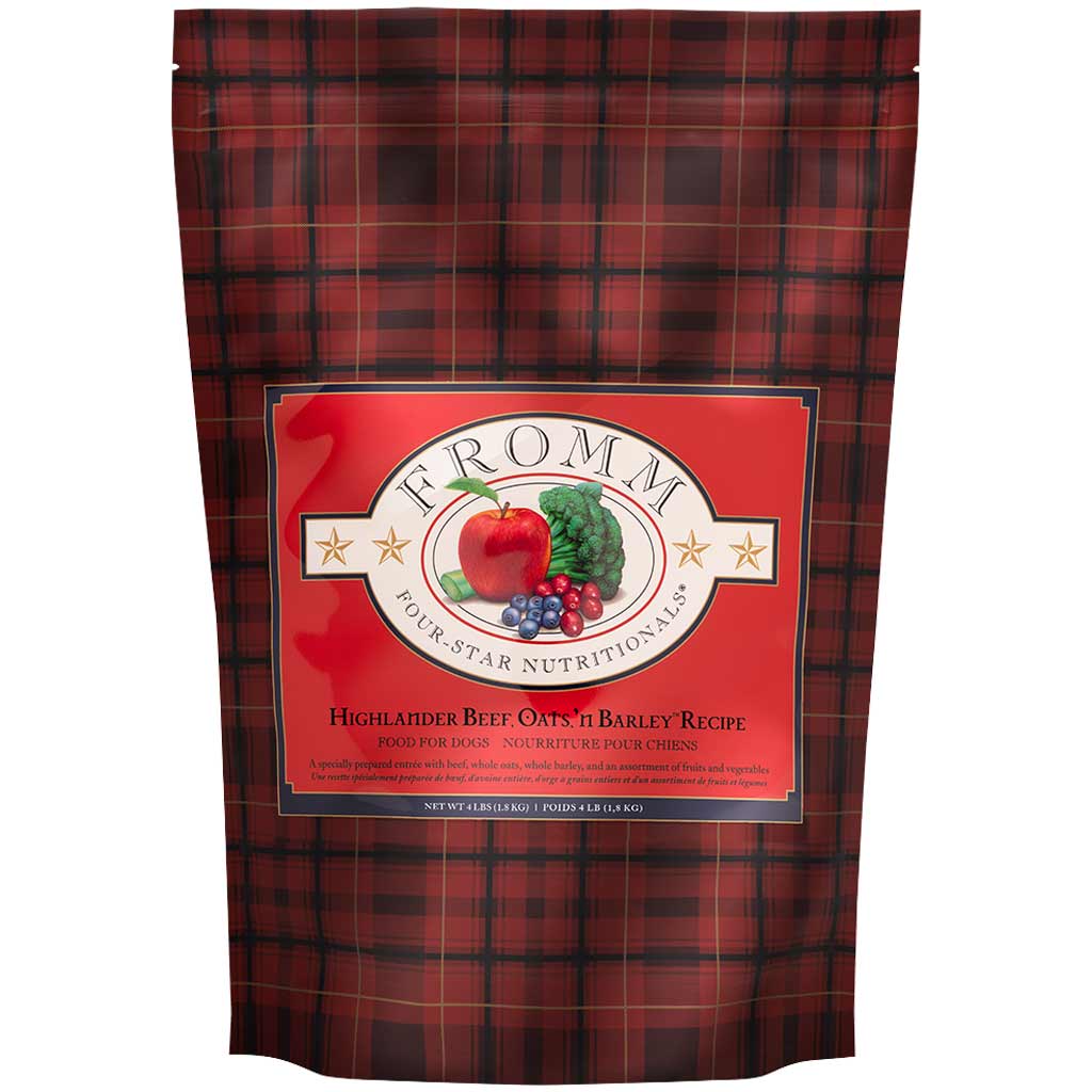 FROMM DOG 4STAR HIGHLANDER BEEF, OATS &amp; BARLEY 11.8KG