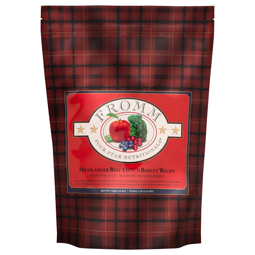 FROMM DOG 4STAR HIGHLANDER BEEF, OATS &amp; BARLEY 1.8KG