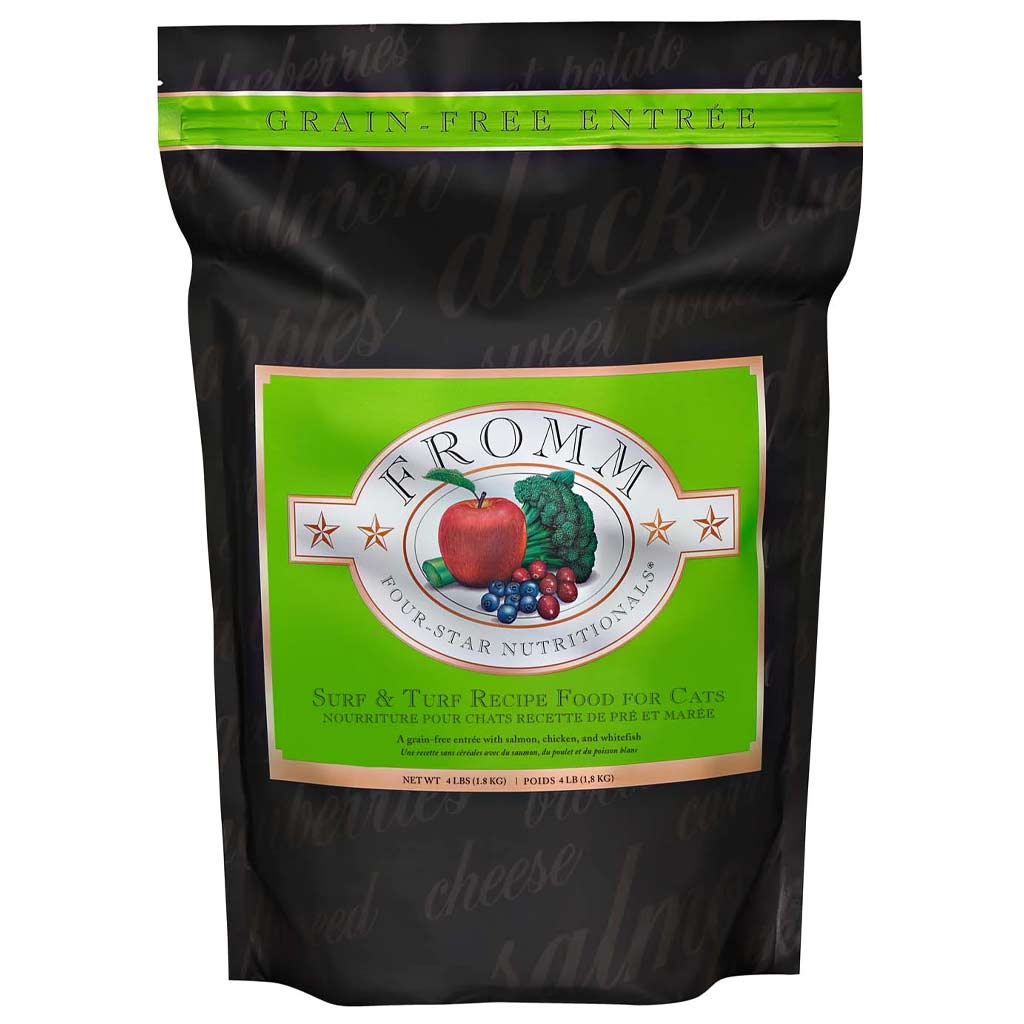 FROMM CAT 4STAR GF SURF &amp; TURF 4.54KG