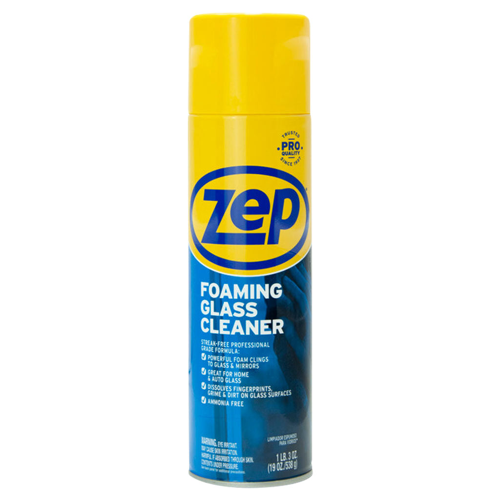 DV - ZEP FOAMING GLASS CLEANER 19OZ