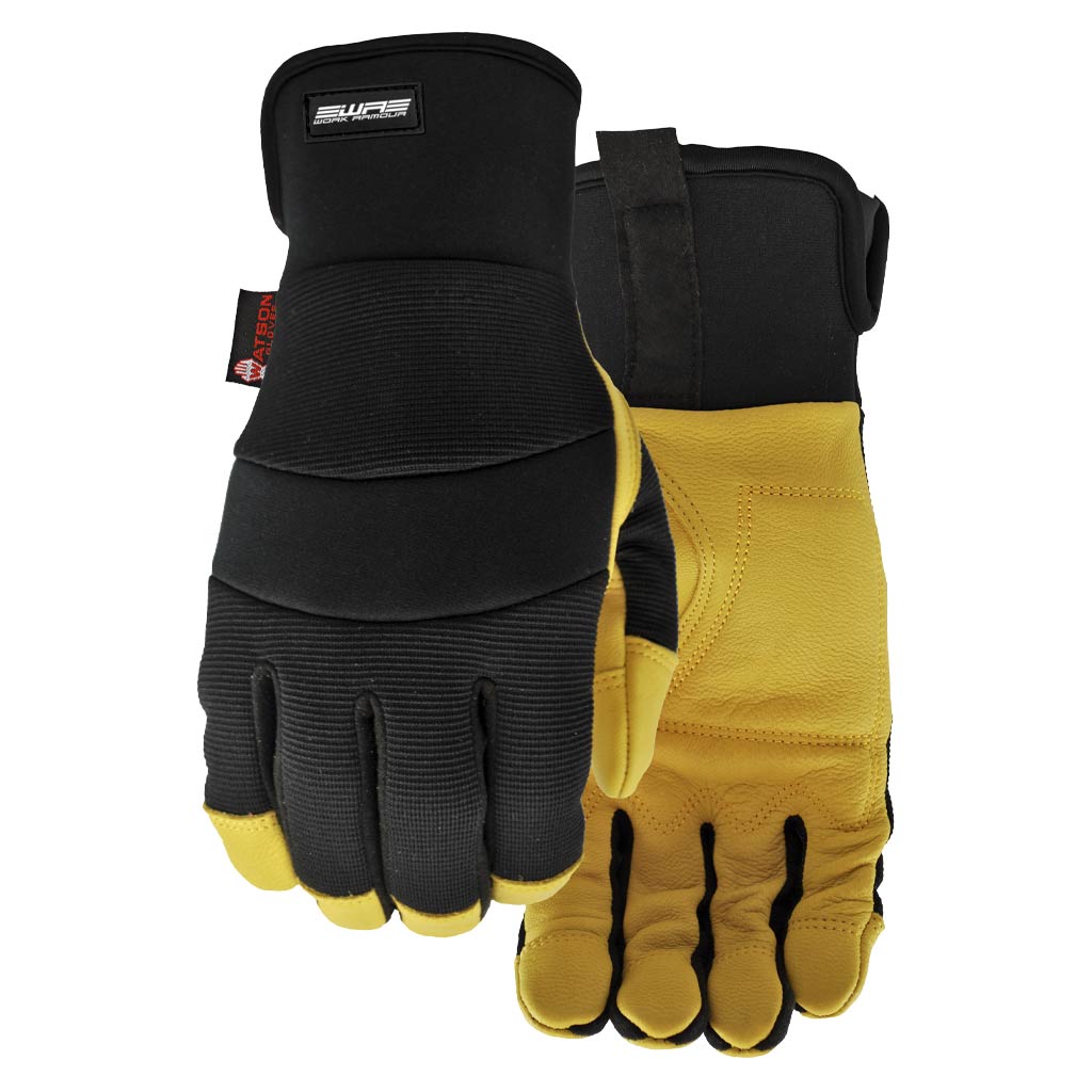 WATSON VIPER ARMOUR PREMIUM LEATHER &amp; SPANDEX GLOVE (XL)