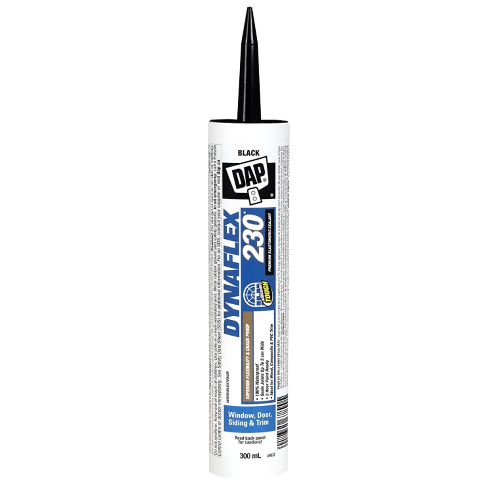 DAP DYNAFLEX 230 ELASTOMERIC SEALANT BLACK 300ML (74102)