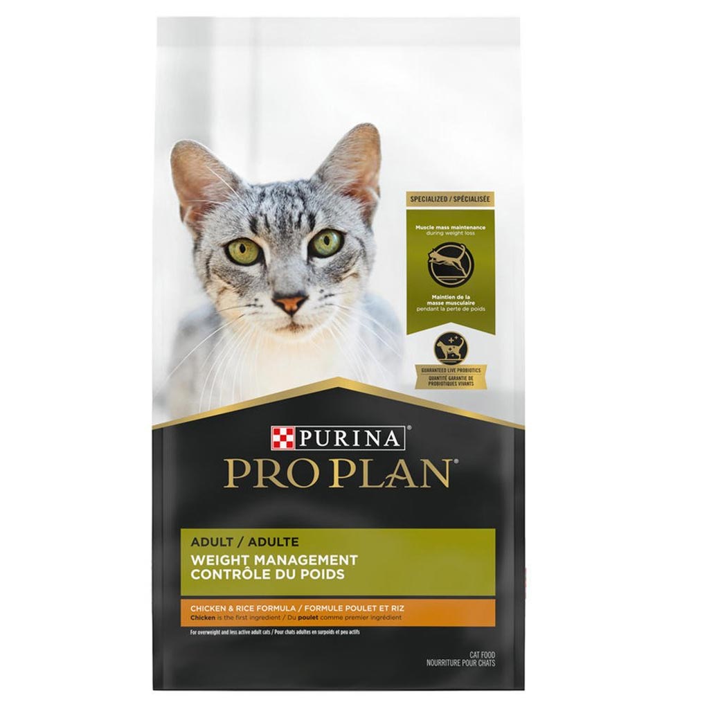 PRO PLAN CAT WEIGHT MANAGEMENT CHICKEN &amp; RICE 3.18KG