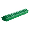 [10086690] LITTLE GIANT FLIP TOP PLASTIC FEEDER, LIME GREEN 20"