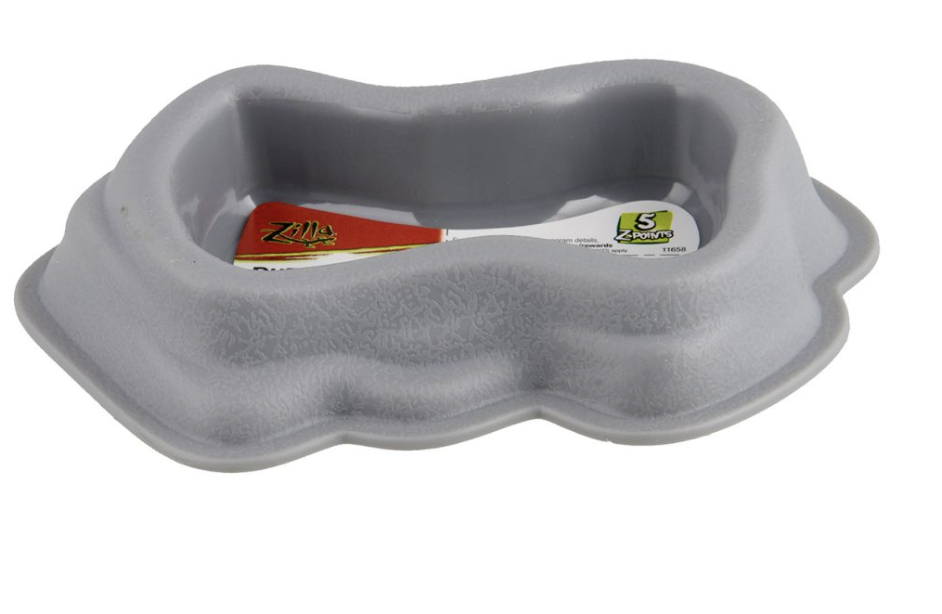 ZILLA DURABLE DISHES GREY SMALL