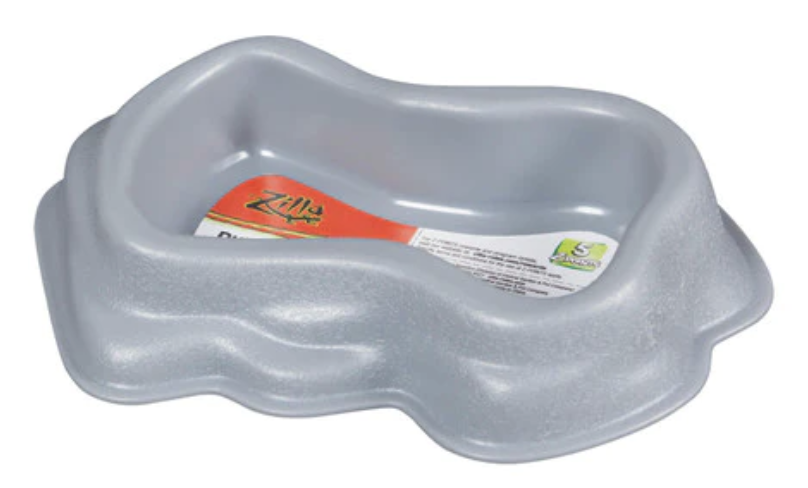 ZILLA DURABLE DISHES GREY MEDIUM