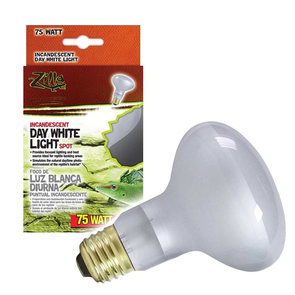 ZILLA INCANDESCENT SPOT BULBS DAY WHITE 75 W