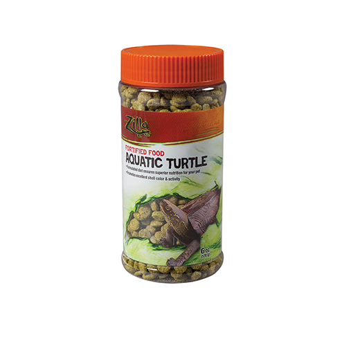 ZILLA AQUATIC TURTLE EXTRUDED FOOD PELLETS 6OZ