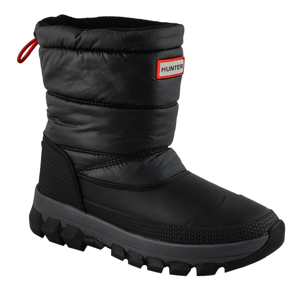 DMB - HUNTER INTREPID SHORT WOMENS SNOW BOOT BLACK SIZE 8