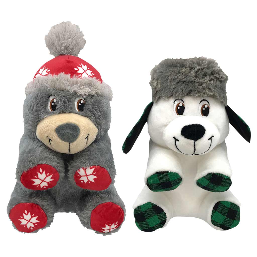 KONG DOG HOLIDAY COMFORT POLAR BEAR ASSORTMENT MD/LRG