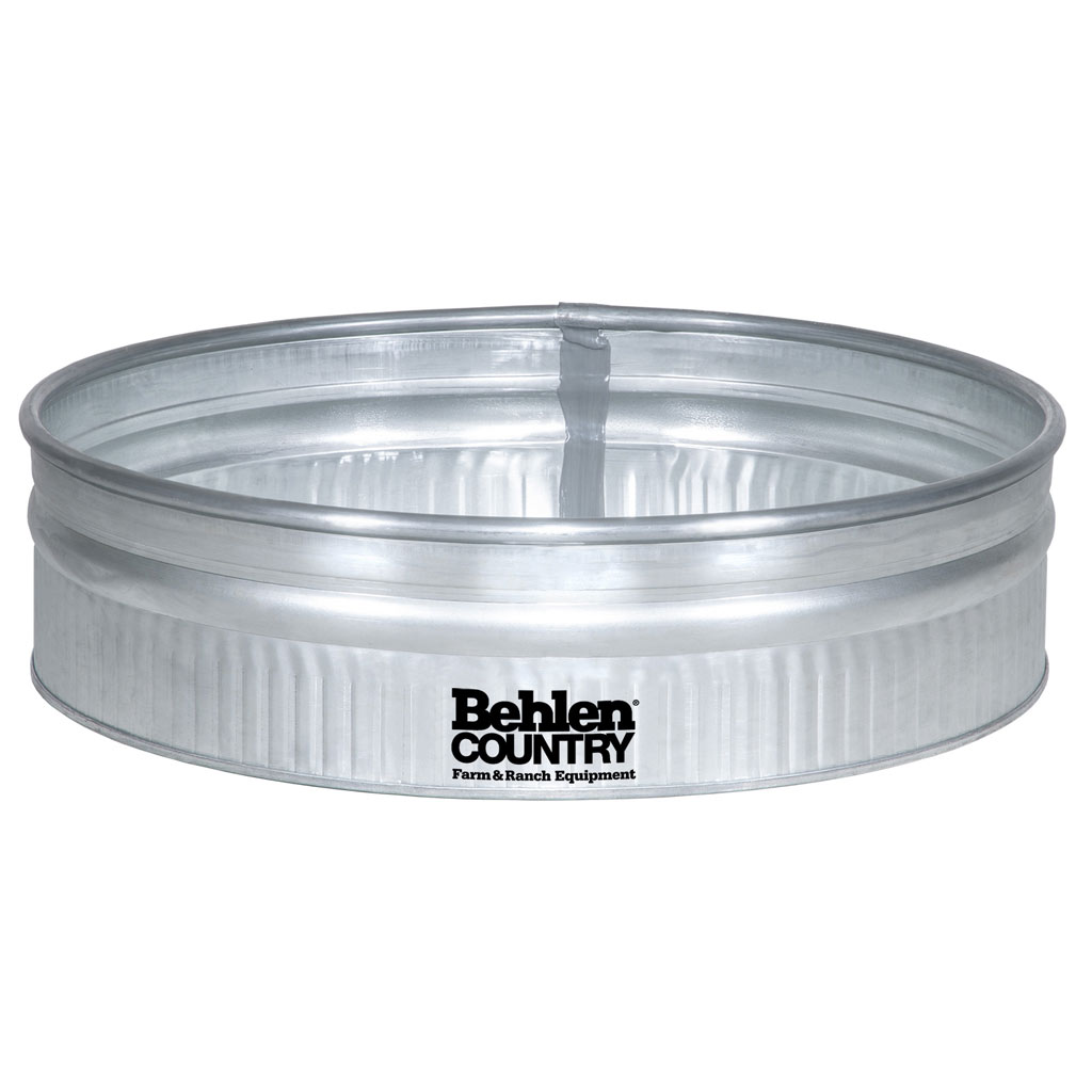 DMB - BEHLEN ROUND STOCK TANK SHALLOW GALV 1X4 90GAL