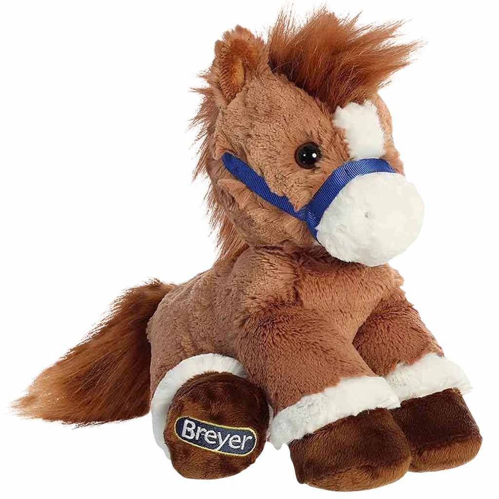 BREYER LITTLE BITS PLUSH CHESTNUT HORSE 11&quot;