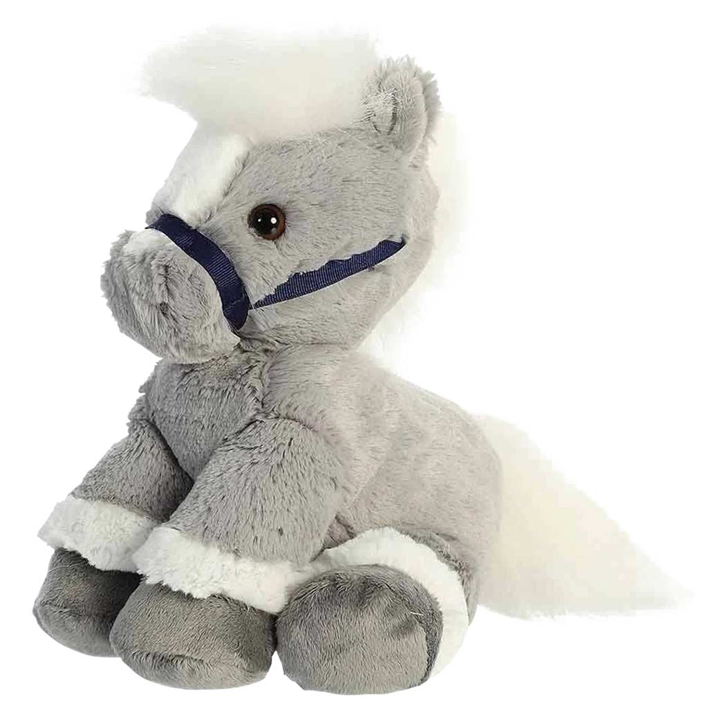 BREYER LITTLE BITS PLUSH GREY HORSE 11&quot;