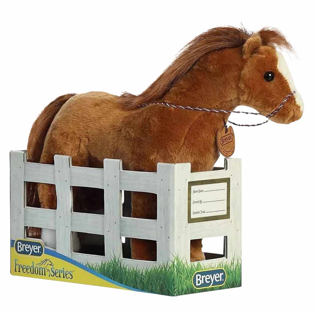 BREYER SHOWSTOPPERS PLUSH QUARTER HORSE 13&quot;