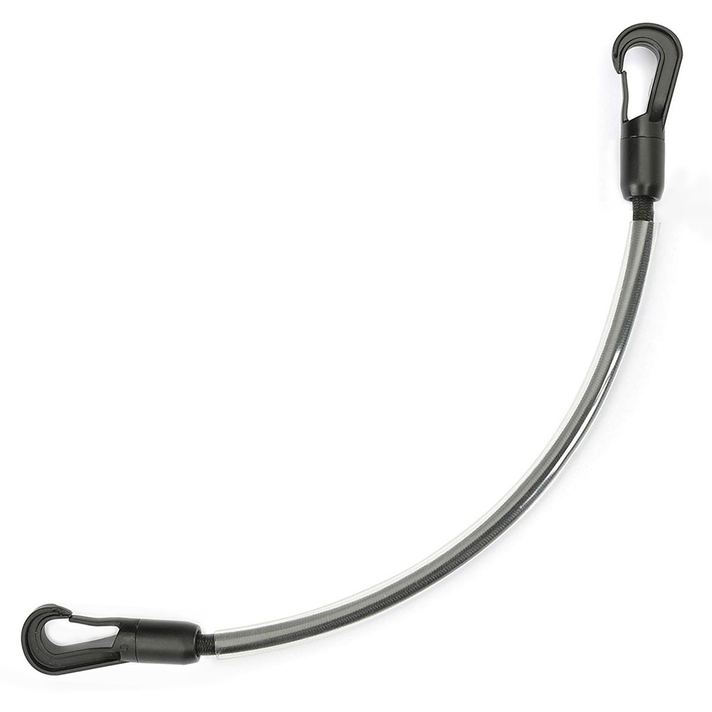 SHIRE'S ELASTIC TAIL STRAP 12" BLACK