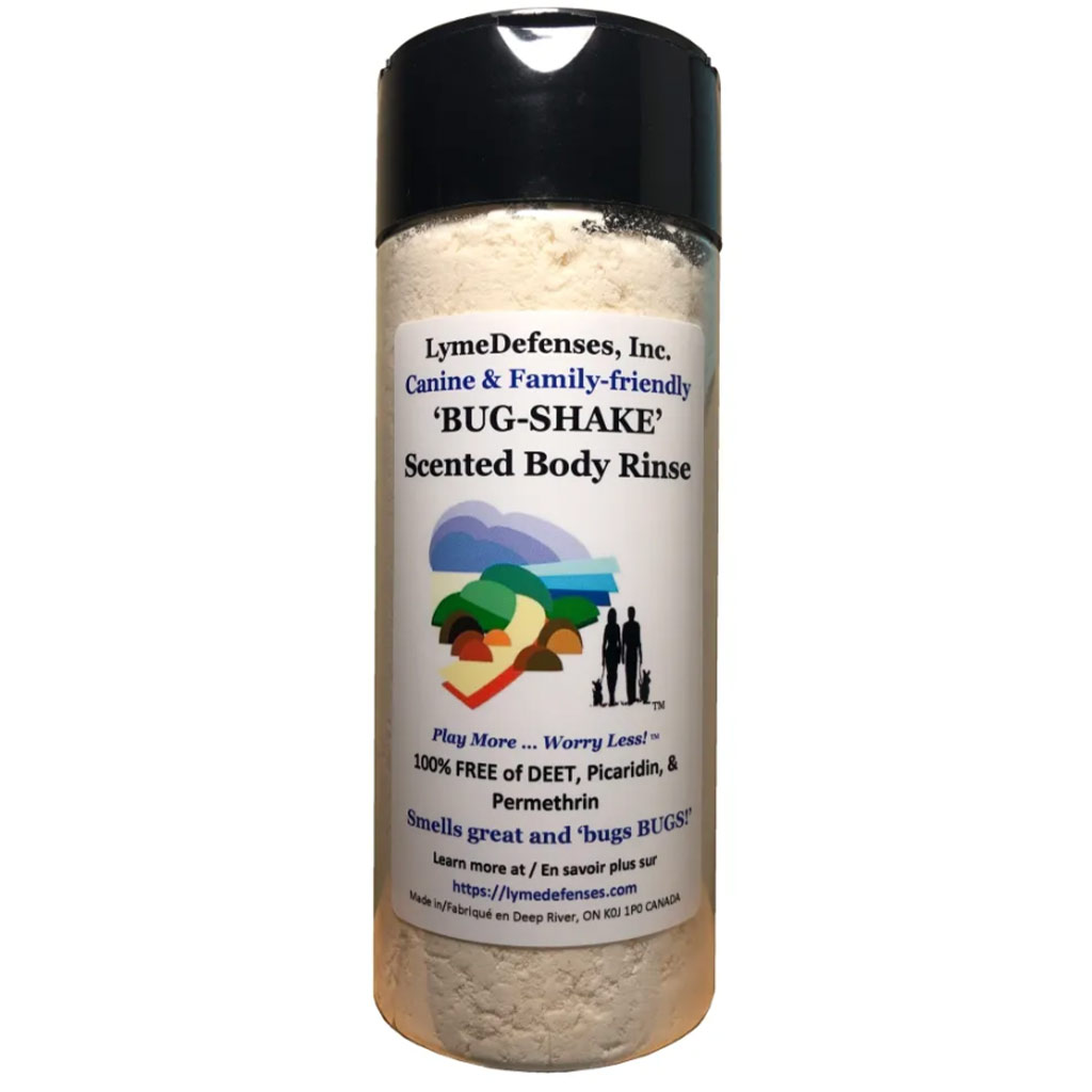 DV - LYME DEFENSES BUG SHAKE SCENTED BODY RINSE 90G CANINE/FAMILY