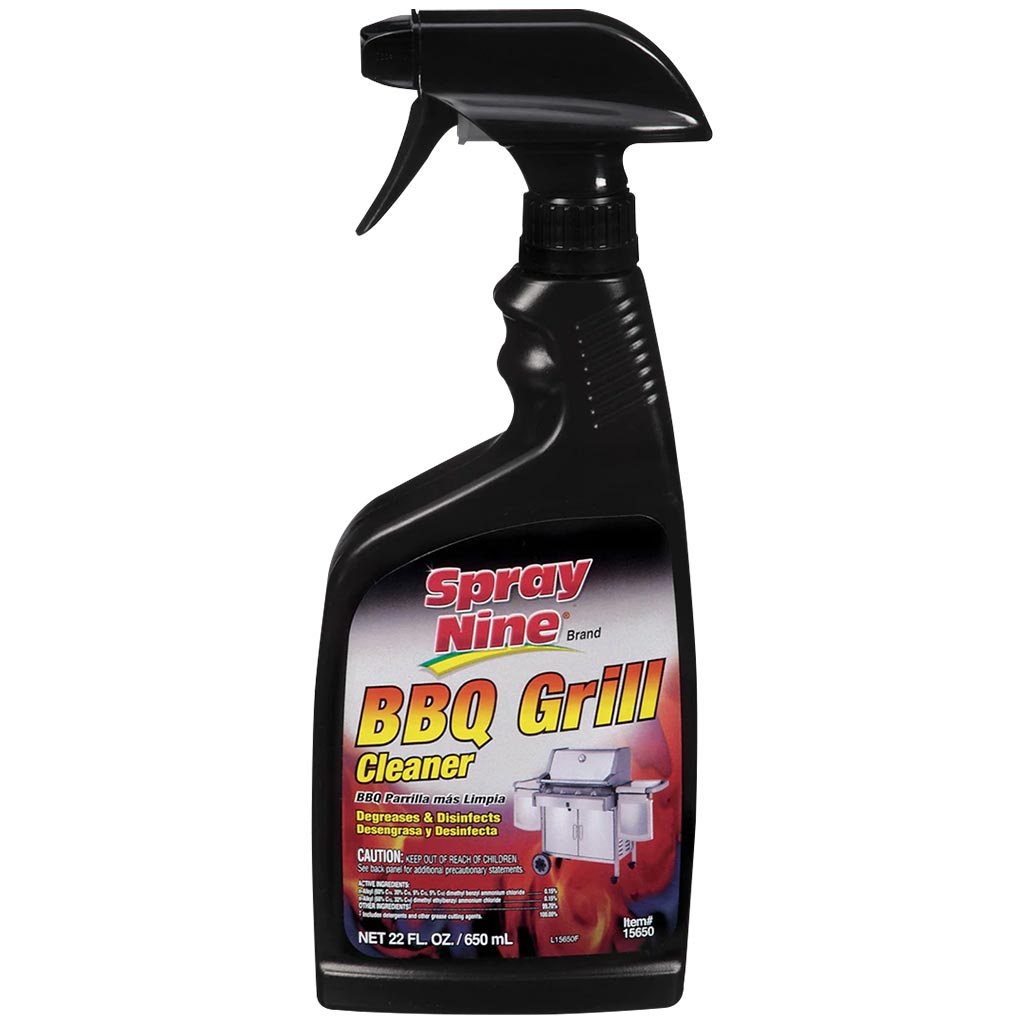 SPRAY NINE BBQ GRILL CLEANER 650ML