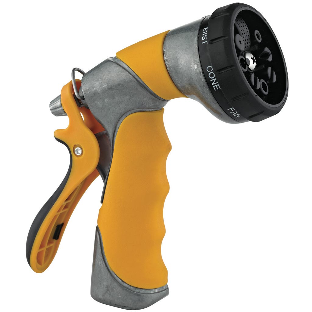 LANDSCAPERS SELECT HOSE SPRAY NOZZLE 8-PATTERN YELLOW