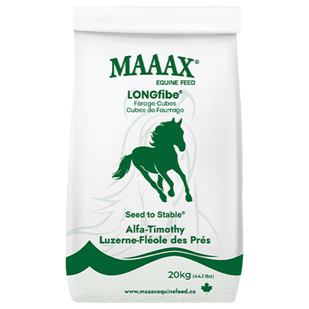 OOS - MAAAX LONGFIBE ALFALFA-TIMOTHY HAY CUBES 20KG