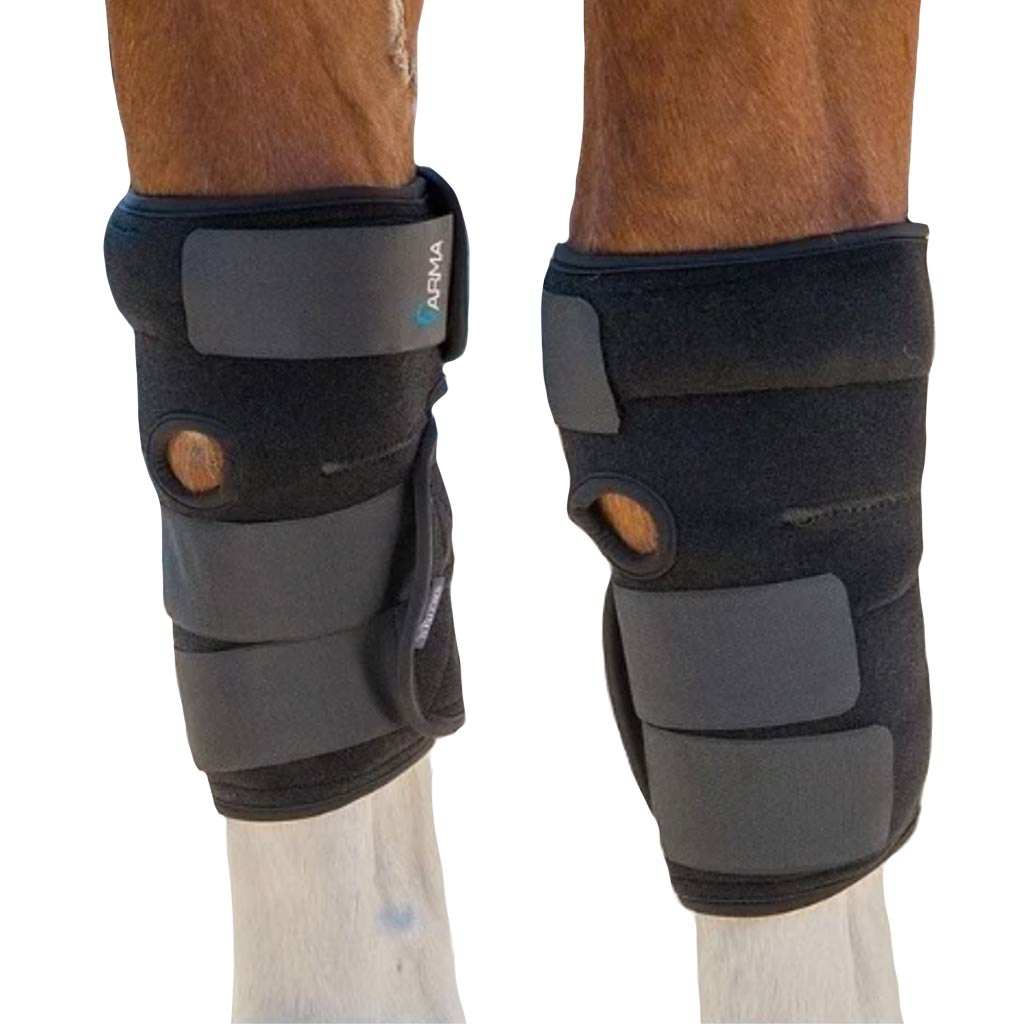 SHIRES ARMA HOT/COLD JOINT RELIEF BOOTS BLACKK