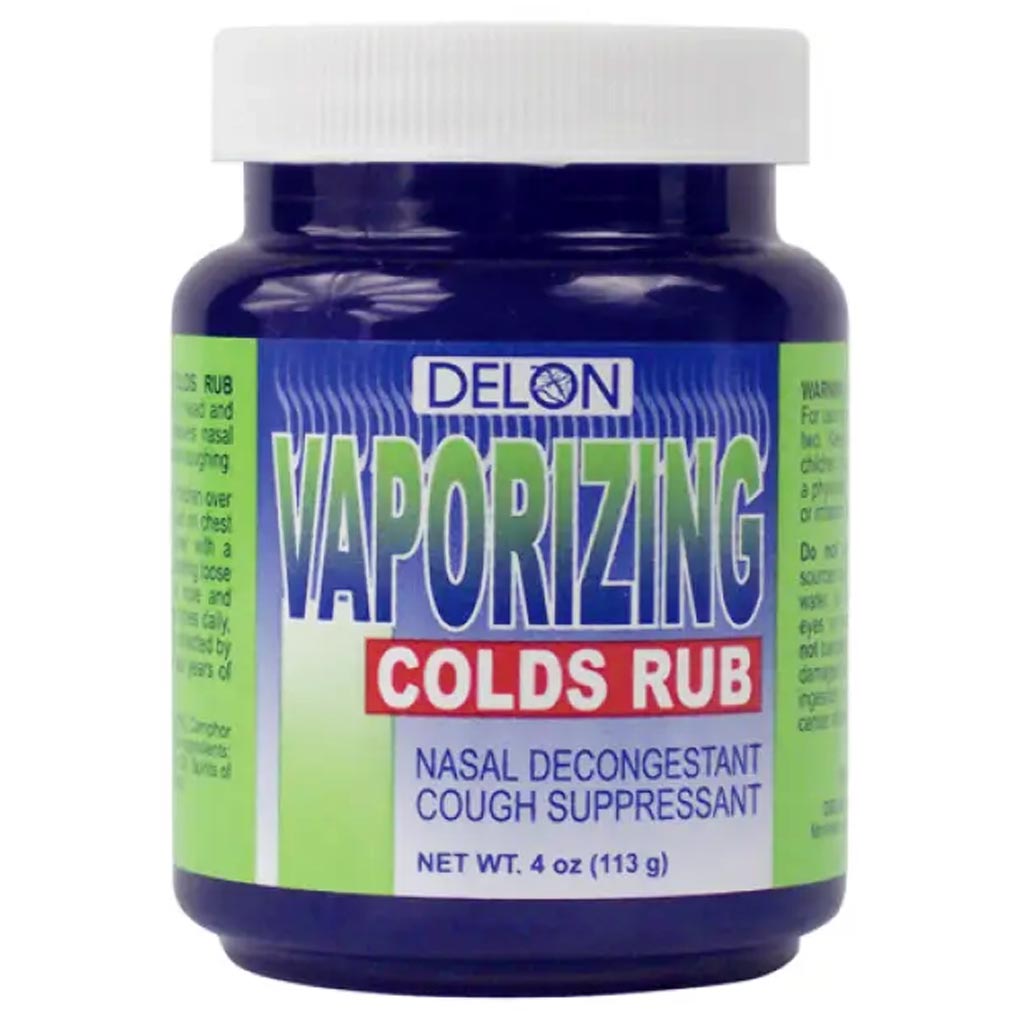 DELON VAPORIZING RUB 4OZ/113G