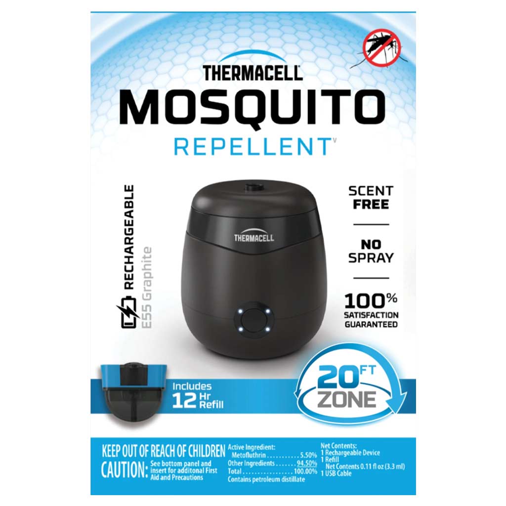 THERMACELL RECHARGEABLE MOSQUITO REPELLER E55XCA