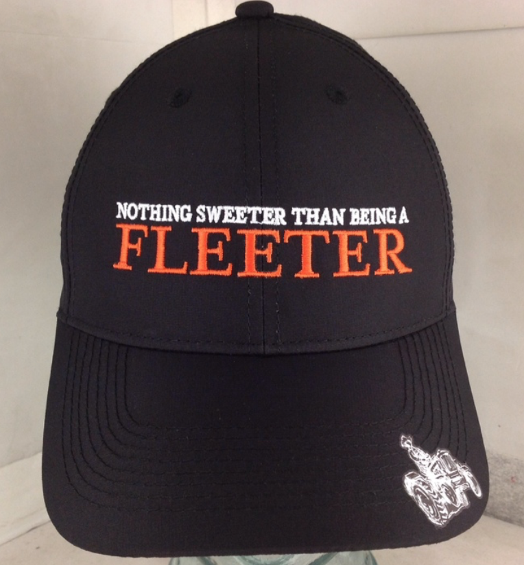 FLEETER BALL CAP BLACK