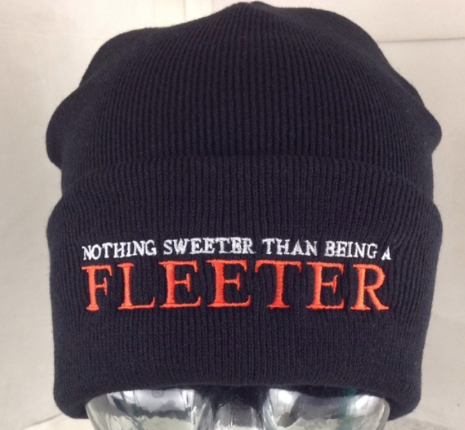 FLEETER CUFF TOQUE BLACK