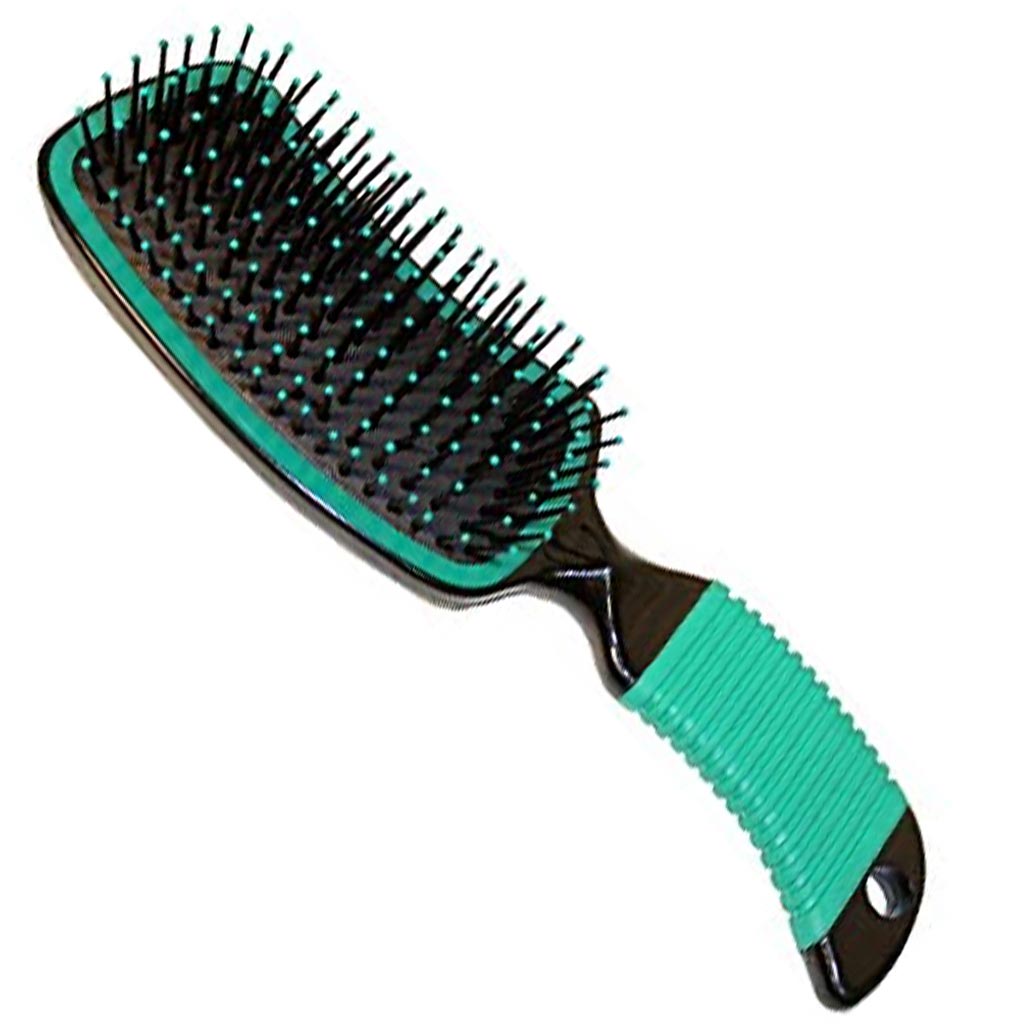 GER-RYAN CURVED MANE BRUSH GREEN 