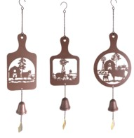 DMB - KOPPERS HOME FARM BELL CHIMES 3 ASST