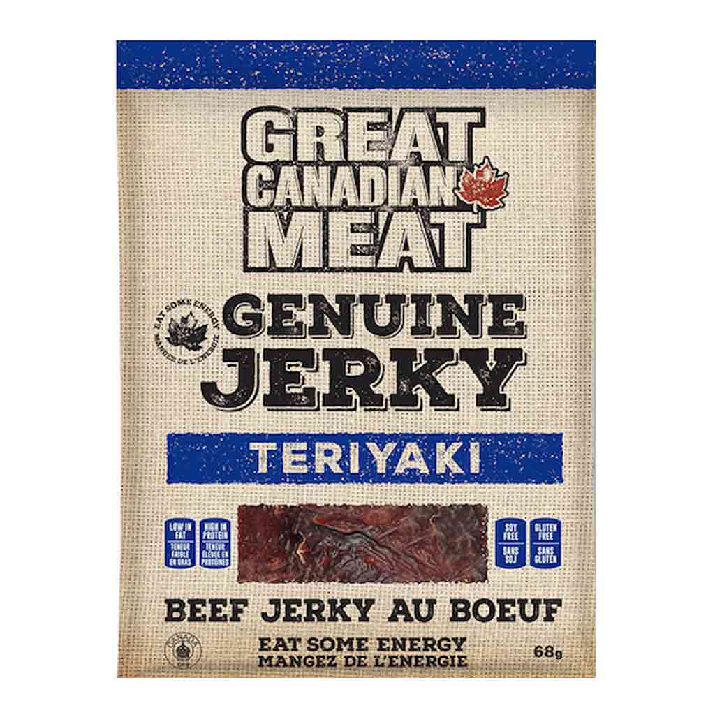 GCMC TERIYAKI BEEF JERKY 68G