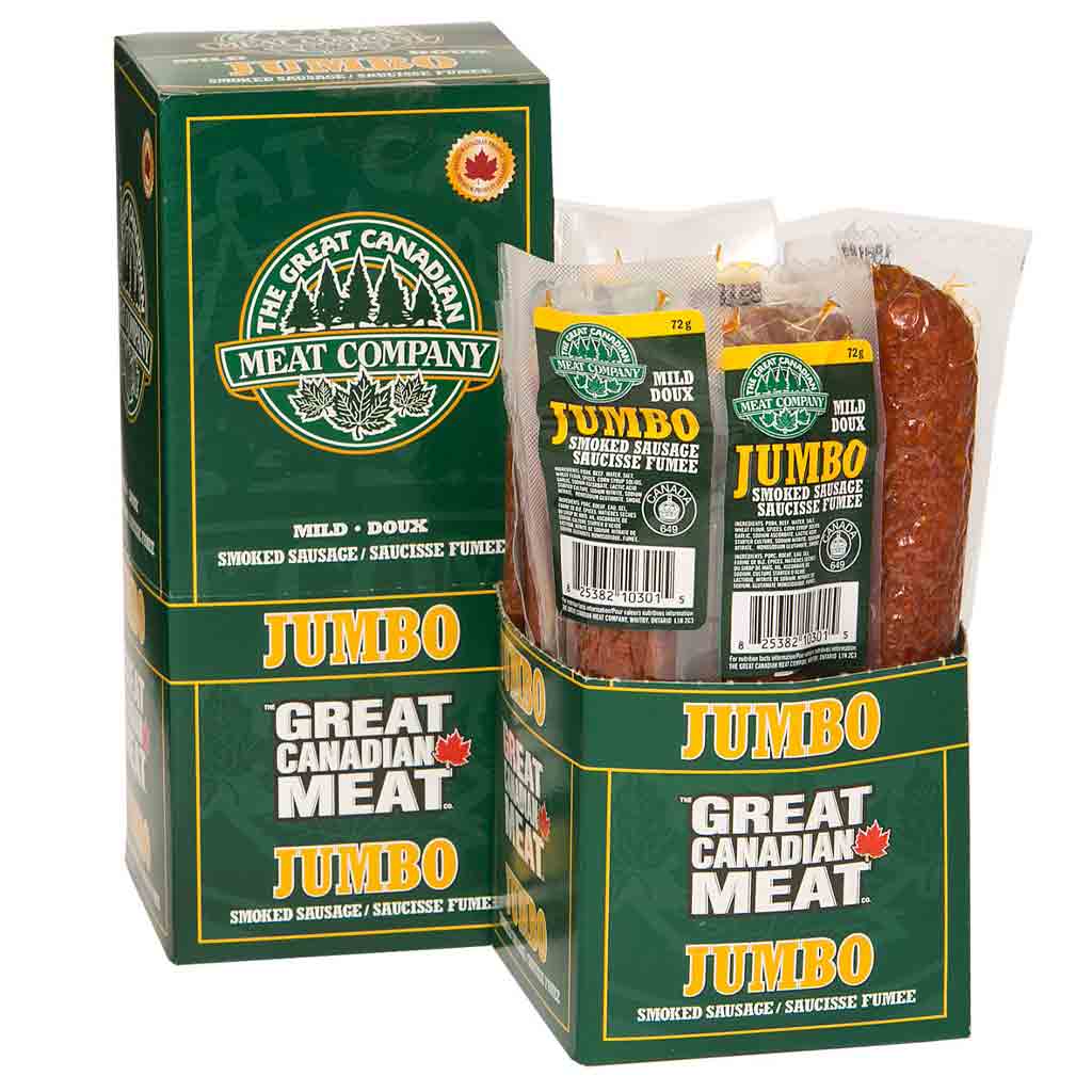 GCMC JUMBO SMOKED SAUSAGE MILD 72G