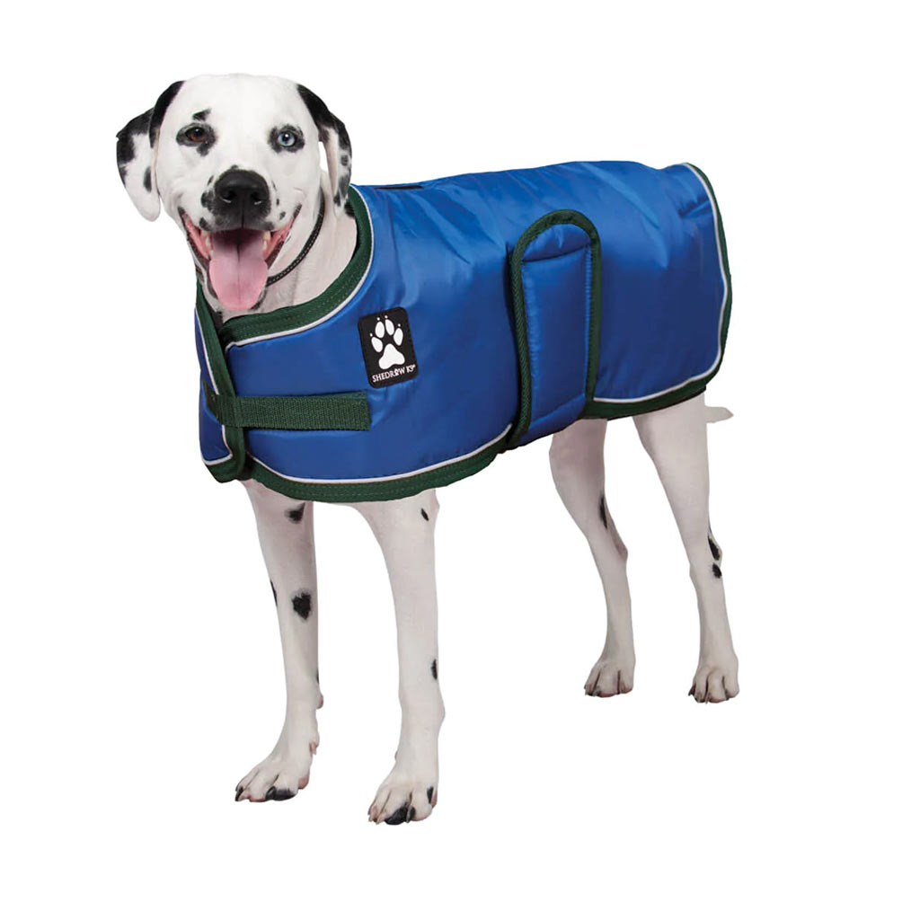 DV - SHEDROW K9 VAIL DOG COAT CLASSIC BLUE M